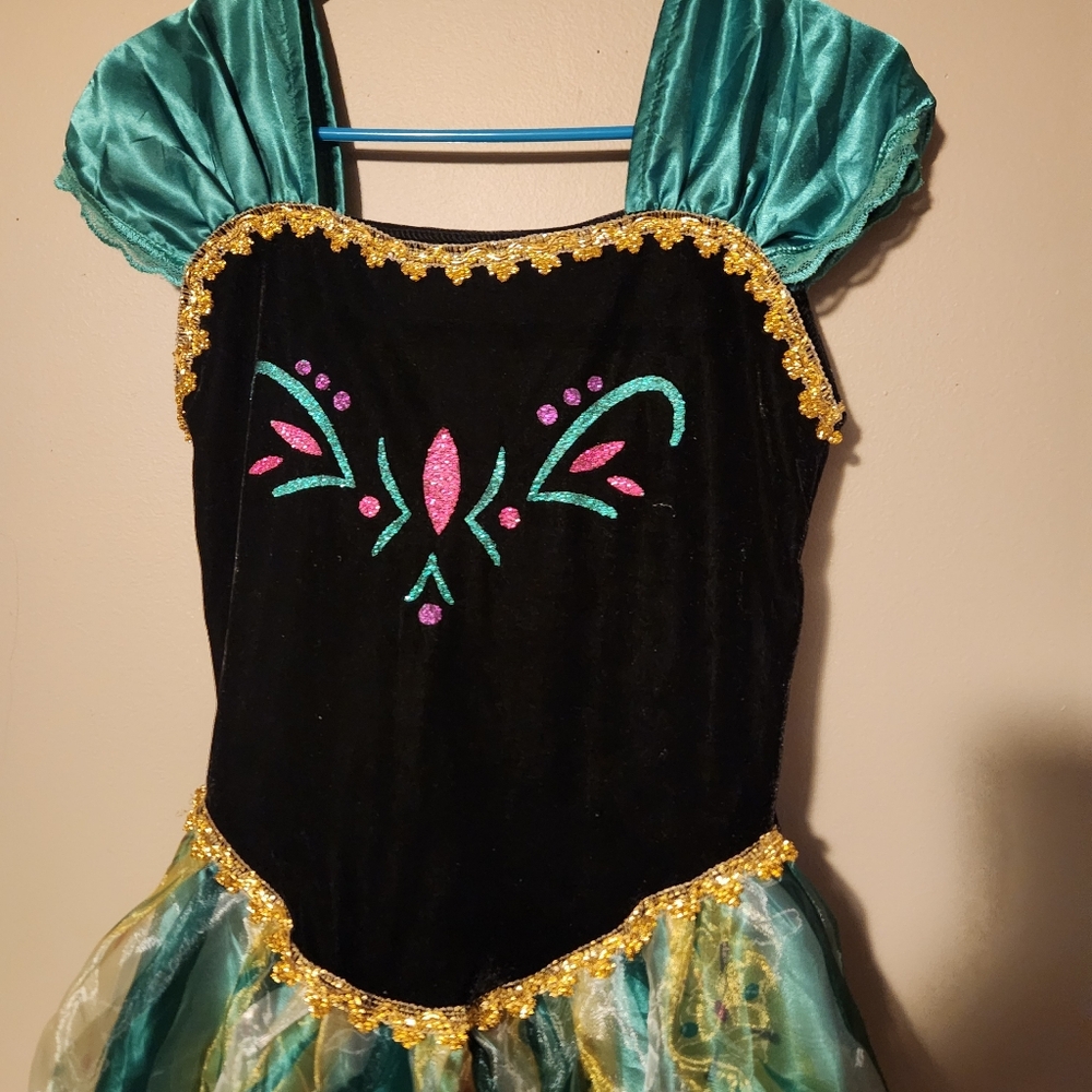 Frozen Princess Anna Dress Adult Size XS - Picture 4 of 4